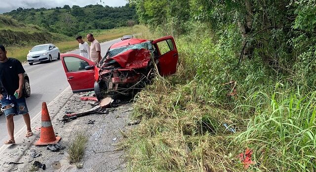 Segue internada em Alagoinhas a 4ª ocupante do veículo que se envolveu em grave acidente na BR-101