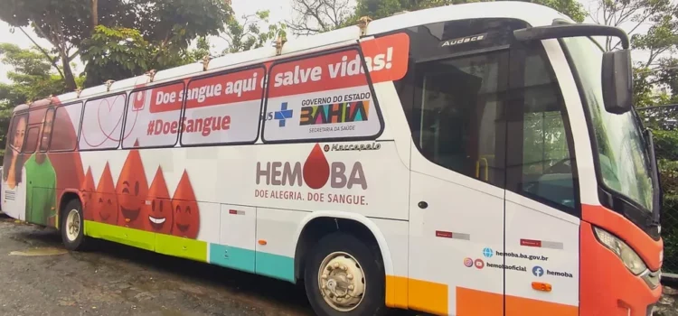 Hemoba oferece atendimento em campus de universidade em Salvador; veja como doar sangue