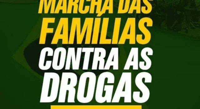 Marcha Nacional das Famílias Contra as Drogas é realizada nesta quarta na Praça de Alimentação (6)