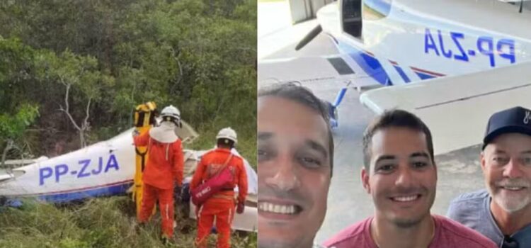 Entenda por que modelo de avião que caiu na Bahia não é fiscalizado pela Anac; acidente matou três pessoas