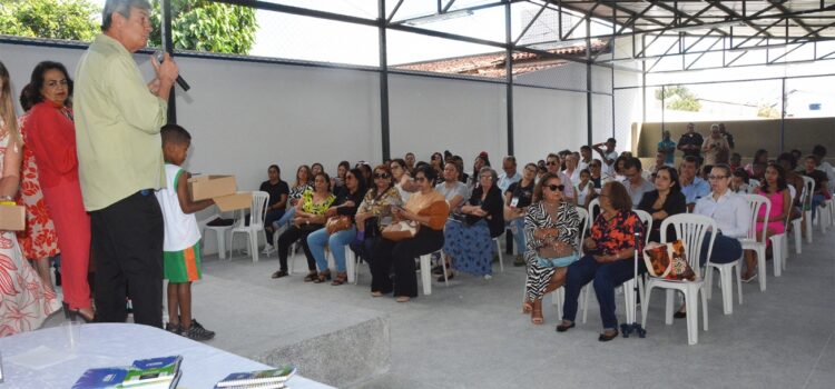 Escola Nilton Bellas Vieira é entregue após ser reconstruída