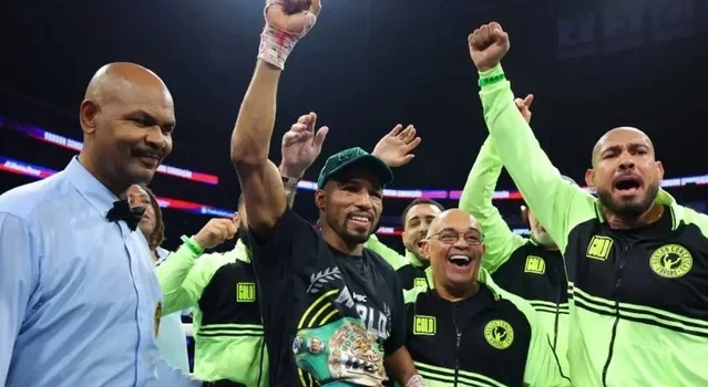 Robson Conceição é campeão mundial no boxe profissional nos EUA