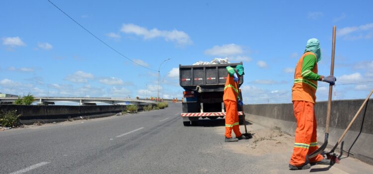 Prefeitura monta força-tarefa para limpeza de viadutos esta semana