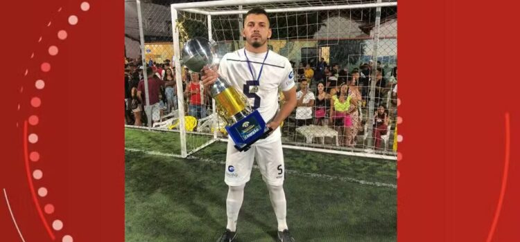 Jogador de futebol amador é morto a tiros minutos após disputar final e ser campeão de torneio na Bahia