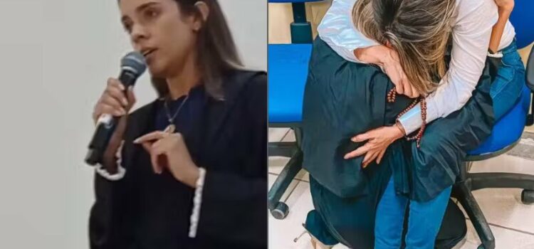 Filha se forma em Direito, defende a mãe e a livra de acusação injusta