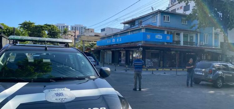 Homem é preso suspeito de atirar em garçom que tentou intervir em discussão em bar na Bahia