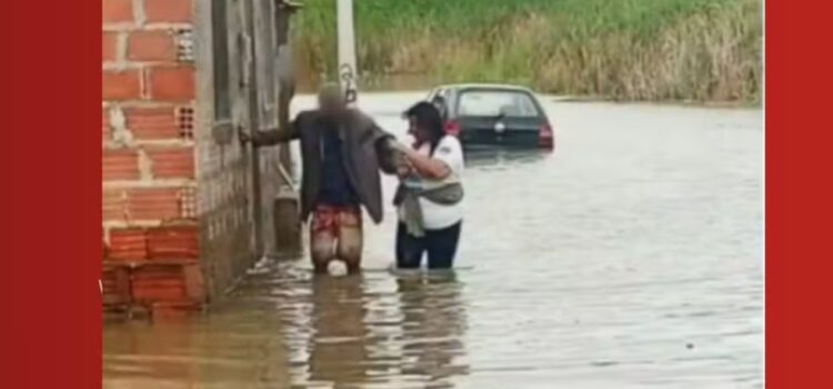 Moradores desabrigados, alagamentos e rodovia destruída: cidades da BA decretam emergência por causa das fortes chuvas