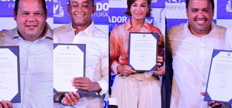 Prefeito de Salvador apresenta três novos secretários e um superintendente; confira nomes